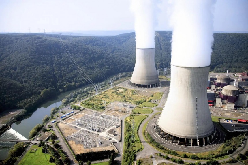 French Nuclear Fission Plant
