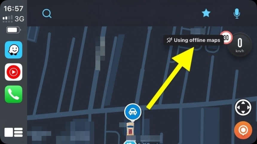 Navigation apps on CarPlay