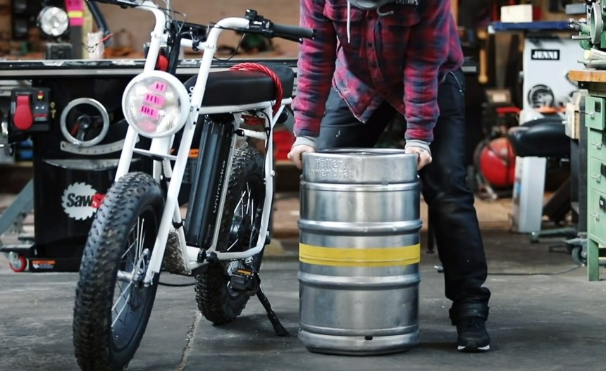 Beer Keg Sidecar