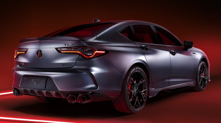 2023 Acura TLX Type S PMC Edition in Gotham Gray