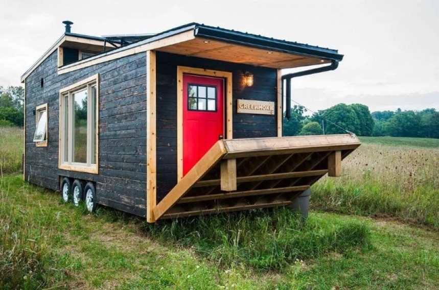 Greenmoxie off\-grid tiny house