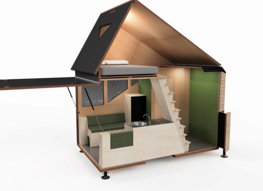 Opperland camper doubles as tiny home, is eco\-friendly and durable, but expensive