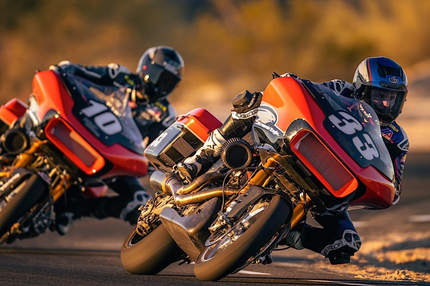 Factory\-backed Harley\-Davidson Road Glides ready for the 2023 King of the Baggers