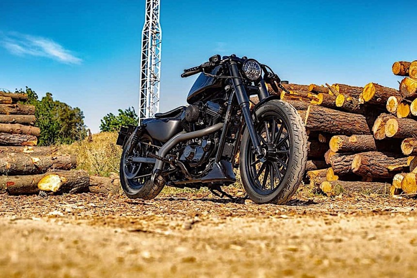 Harley\-Davidson Sportster Black