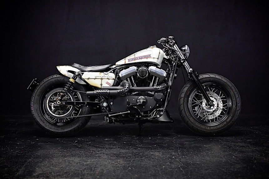 Customized Harley-Davidson Sportster Forty-Eight (48) XL1200X by Thunderbike