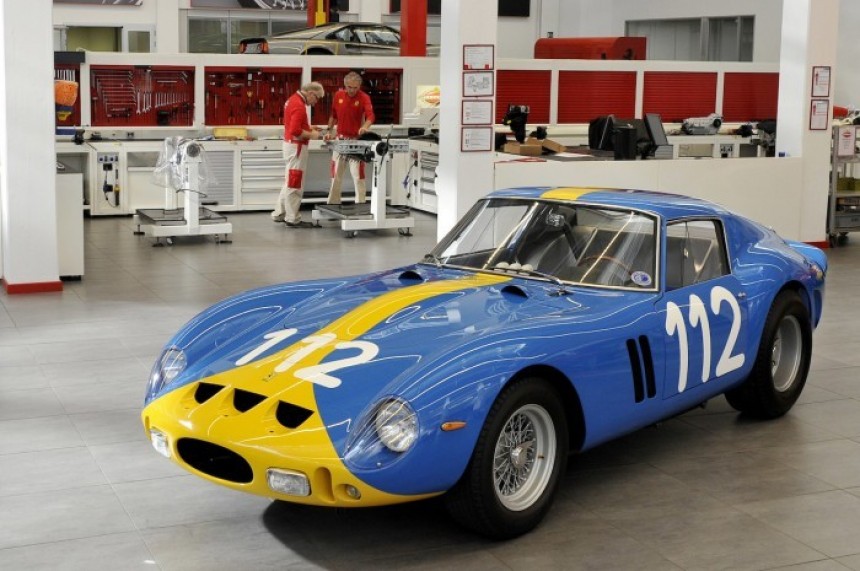 1962 Ferrari 250 GTO, fully restored after 2012 crash