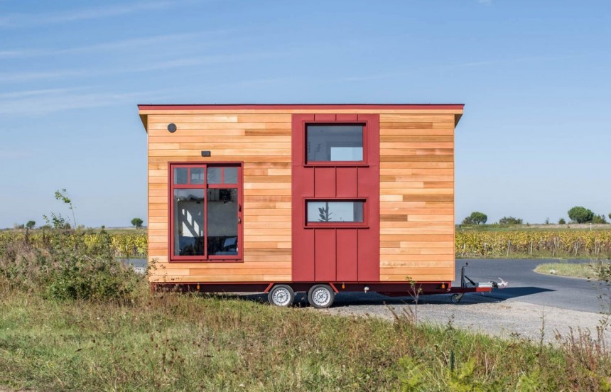 Golden Hour tiny house proves that downsizing can be functional and elegant even with the most compact layout