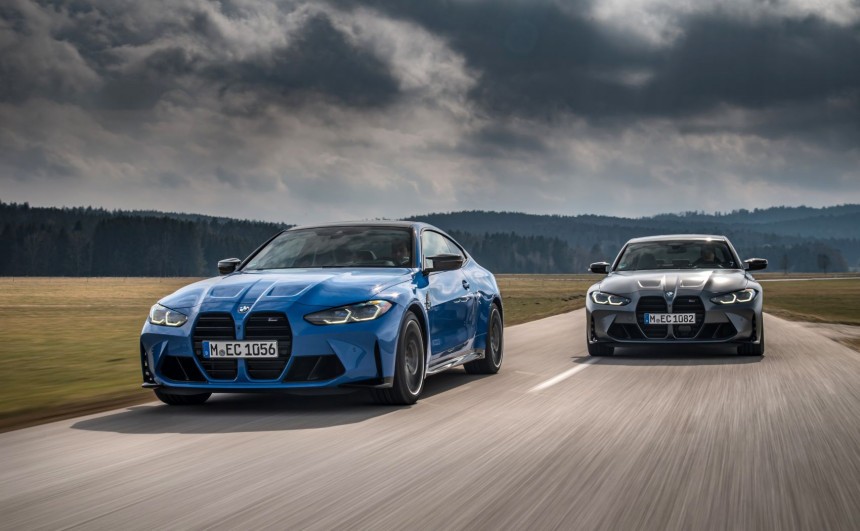 2021 BMW M3 and M4 Competition with M xDrive