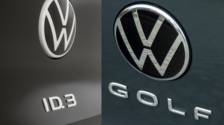 VW ID\.3 vs VW Golf