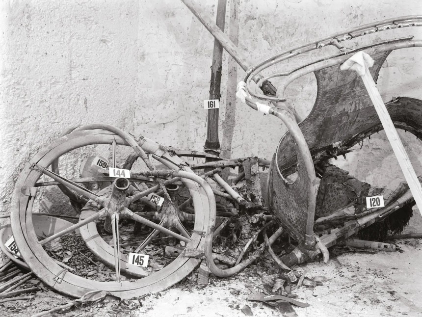 Chariot wheels found in Tutankhamun’s tomb