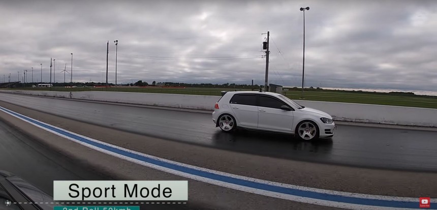 Honda Civic Drag Races Volkswagen Golf, Which One Would You Bet On\?