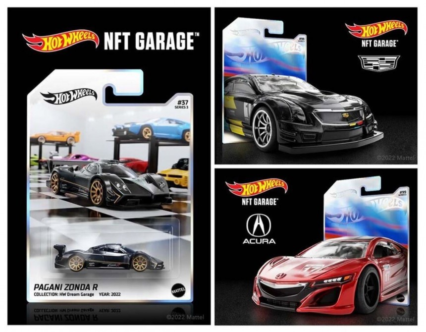 Hot Wheels NFT Garage Series III Coming Up, 2016 Cadillac ATS\-V R Treasure Hunt Included