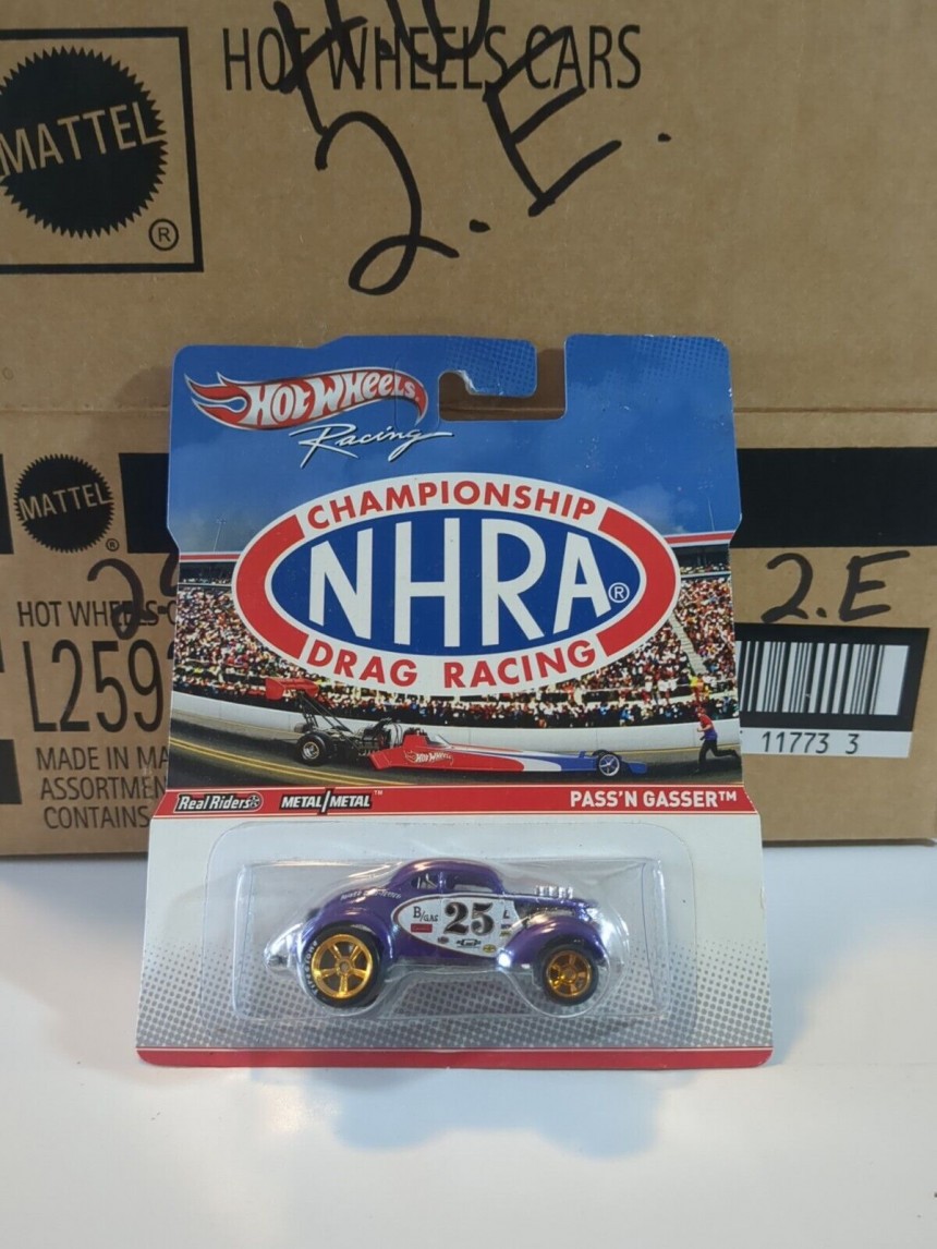 Hot Wheels NHRA Is a Set of Six Epic Gazz\-Guzzling Dragsters