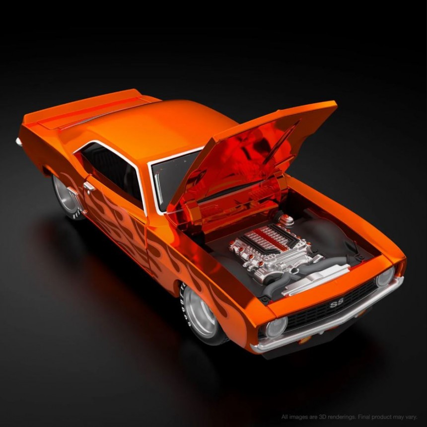 Hot Wheels RLC Exclusive '69 Chevy Camaro SS Coming Up, Ghost Flames for the Win\!