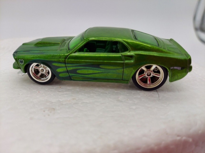 Hot Wheels Super Treasure Hunt Version of a '69 Ford Can Cost \$180