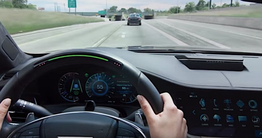 Cadillac Super Cruise Hands\-Free Driving System