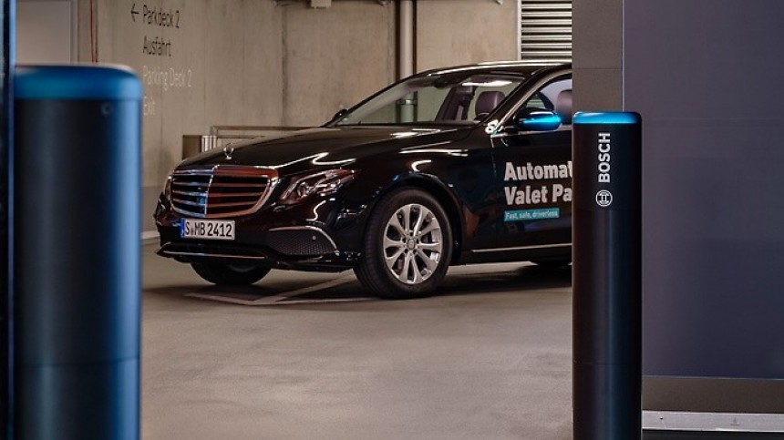 Mercedes testing automated valet parking at two locations