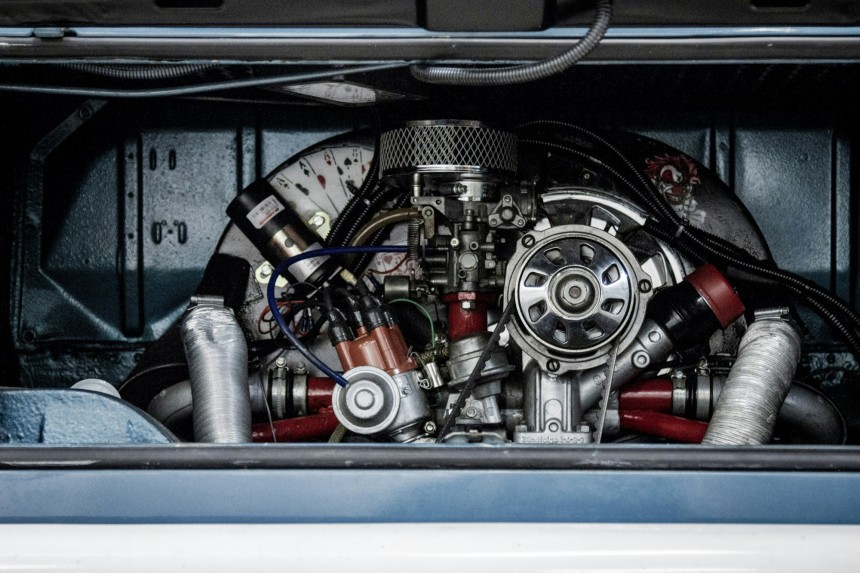 VW Camper Engine Bay