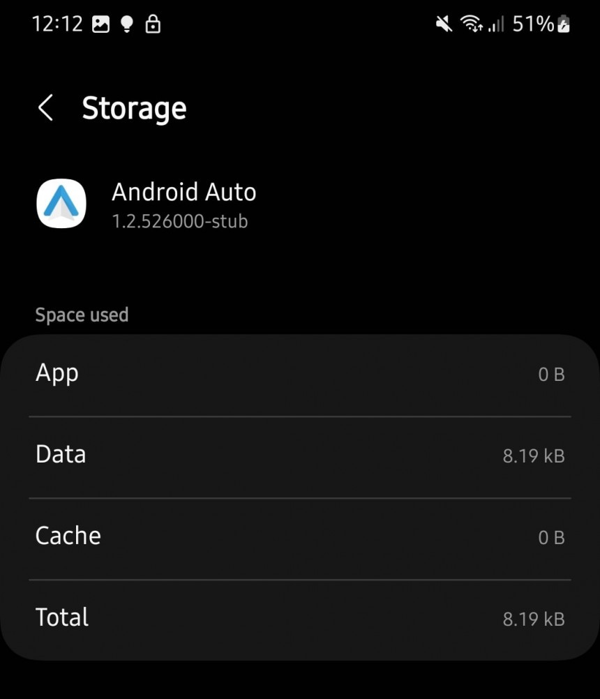 Información de la aplicación Android Auto