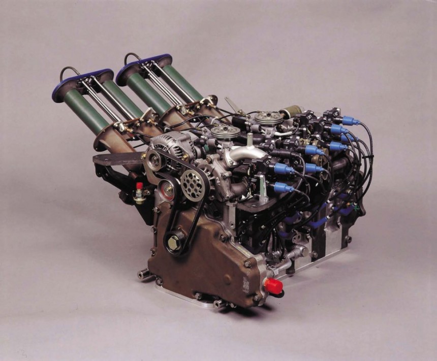 Wankel engine Mazda 787B
