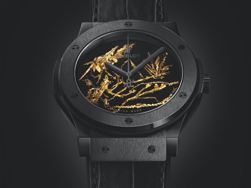 Hublot Classic Fusion Gold Crystal, a watch like a work of art