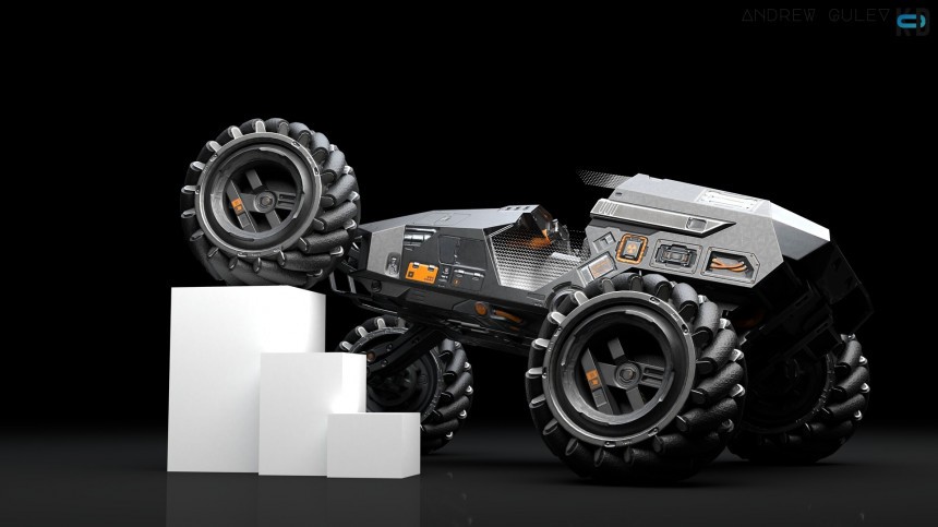 CrossPlanet Off\-Road Space Rover