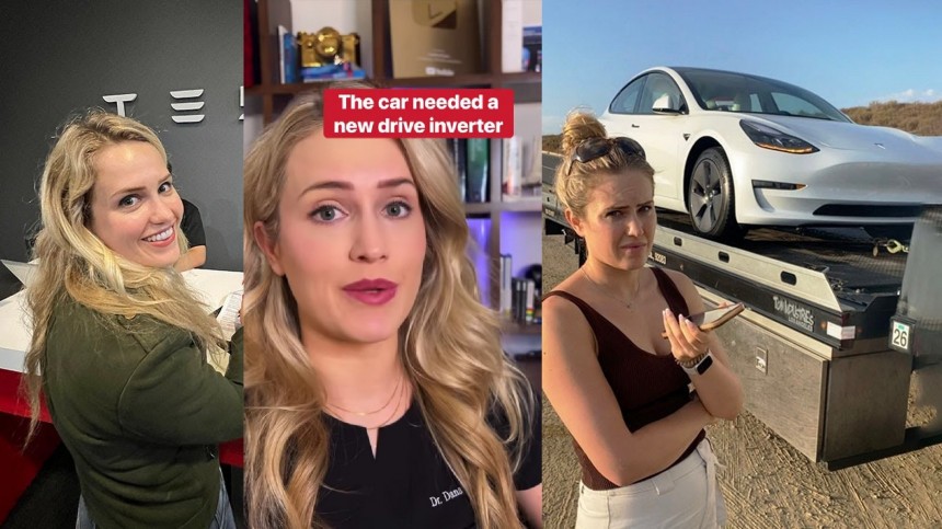 Dana Brems now knows what happened to her Tesla Model 3\: a broken rear drive unit