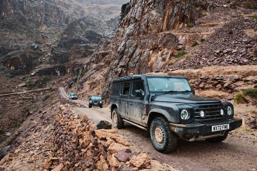 This is how INEOS delivered its first Grenadiers – atop the Atlas Mountains of Africa