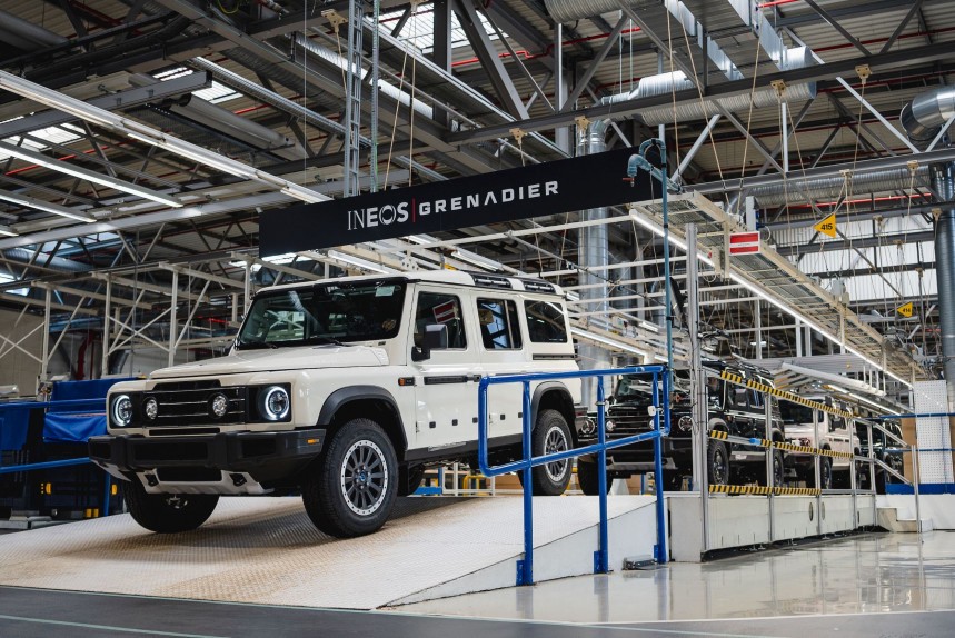 The INEOS Grenadier for North America has just entered production
