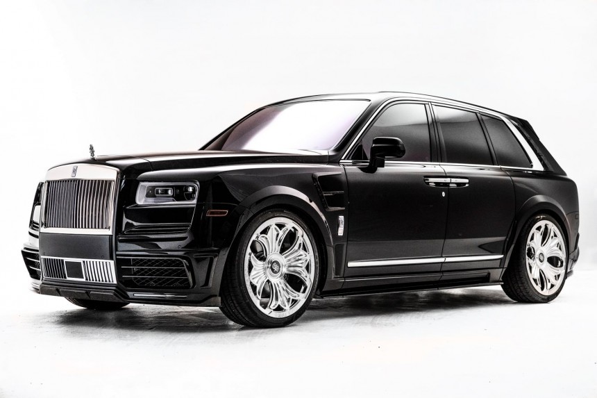 Drake's custom Rolls\-Royce Cullinan by Chrome Hearts is very Gothic and very extra