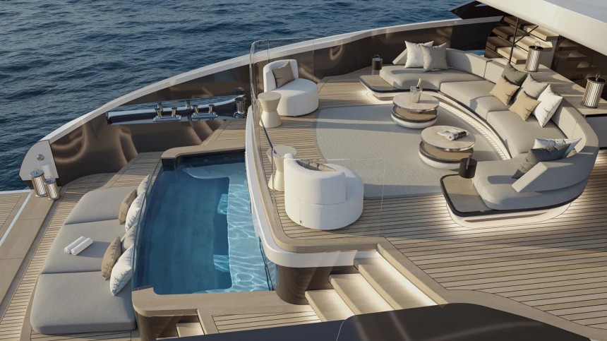 Unica 40 luxury superyacht