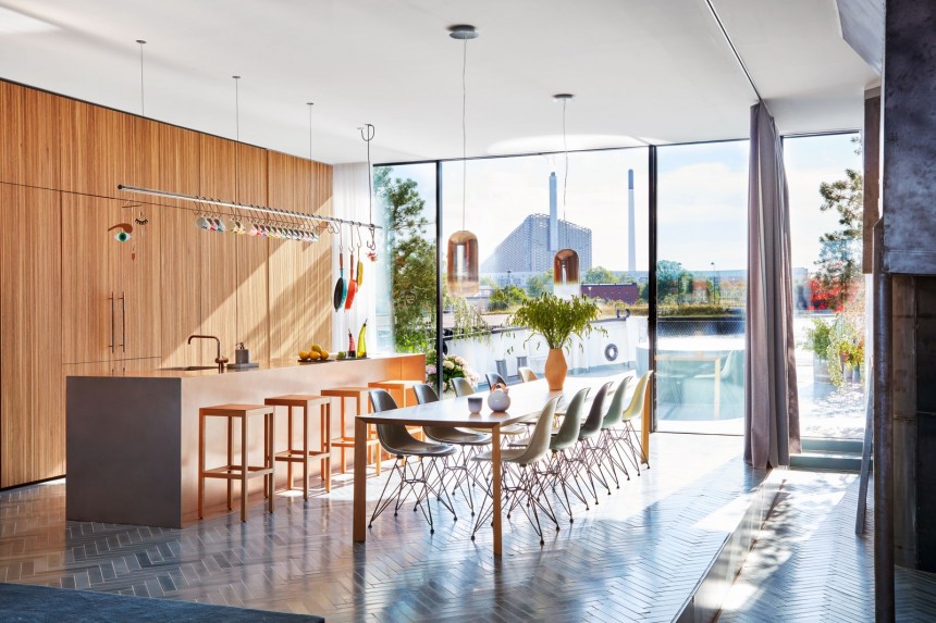 ISS Ingels by Bjarke Ingels, a decommissioned ferryboat turned into gorgeous family home