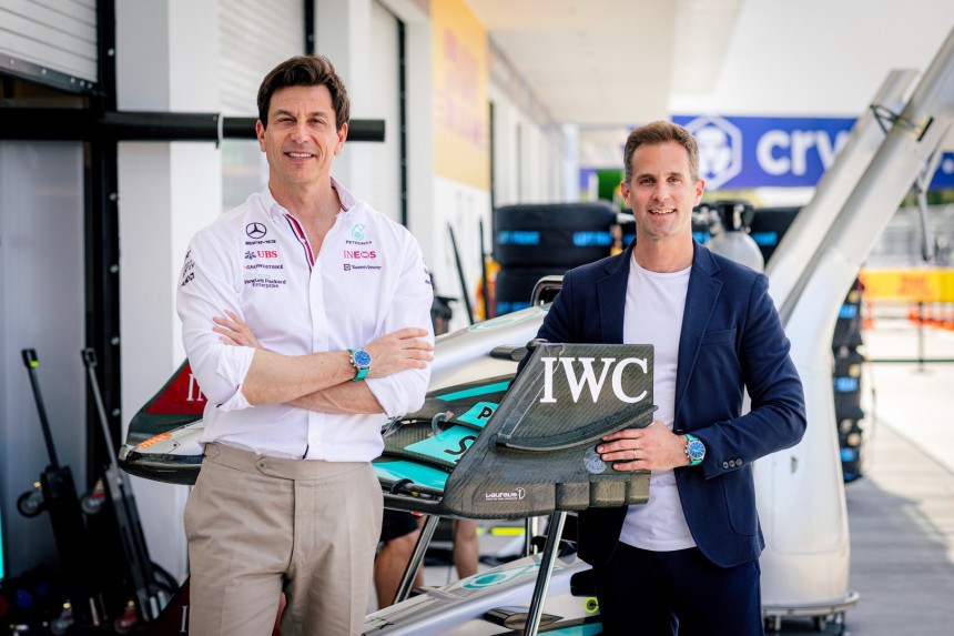 IWC 'Mercedes\-AMG F1 Team' special edition watch