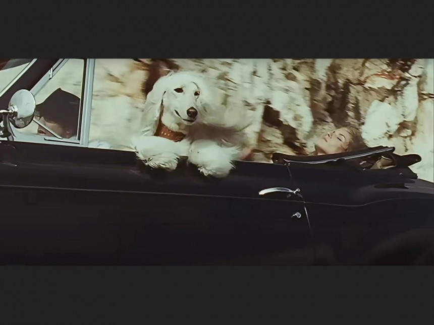 Jamiroquai and Heidi Klum in the Bentley S1 Continental Drophead Coupe in the Love Phoolosophy music video