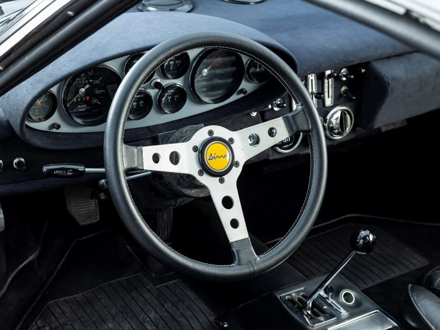 The Ferrari Dino 246 GT that belonged to Keith Richards