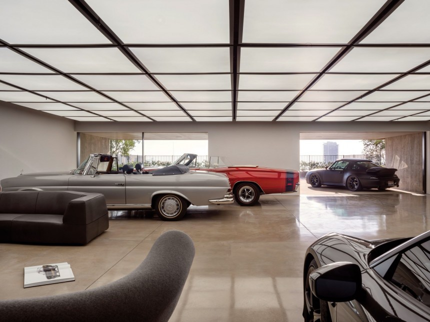 Kipp Nelson's Los Angeles mansion comes with 12\-car auto gallery, model track and racing sim