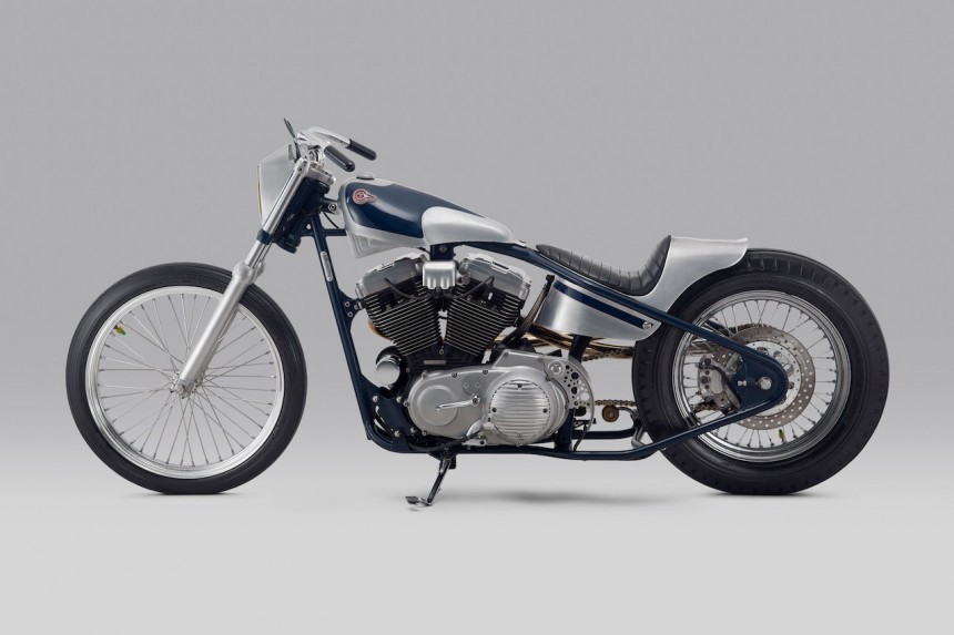 Custom Harley\-Davidson "Kuzuri"