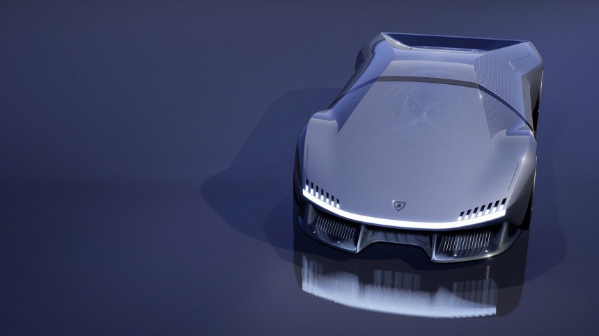 Lamborghini E_X rendering