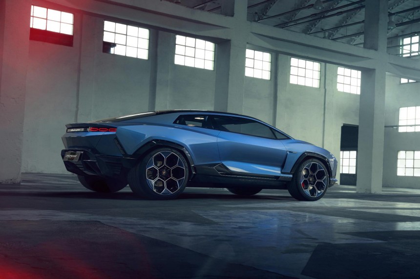 Lamborghini Lanzador EV concept \(previews 2028 production model\)