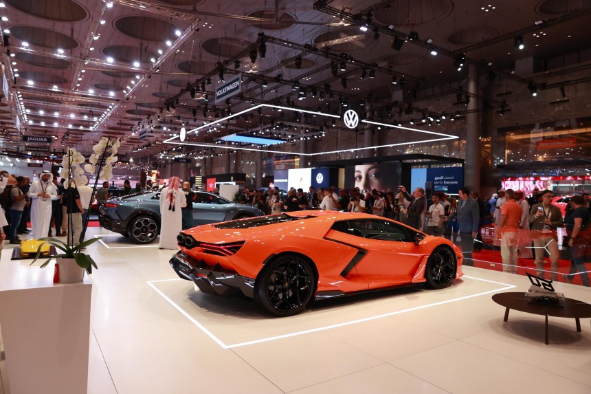 Lamborghini Revuelto and Lanzador at GIMS Qatar