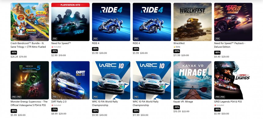 Remaining Probability To Seize Improbable Discounted Racing On-line video games on the PlayStation Retail outlet