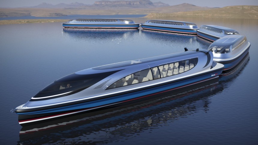 SeaJet is a modern, luxurious and efficient take on passenger transportation on water