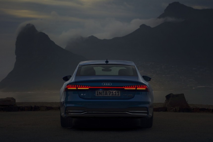 Audi A7 LED taillights