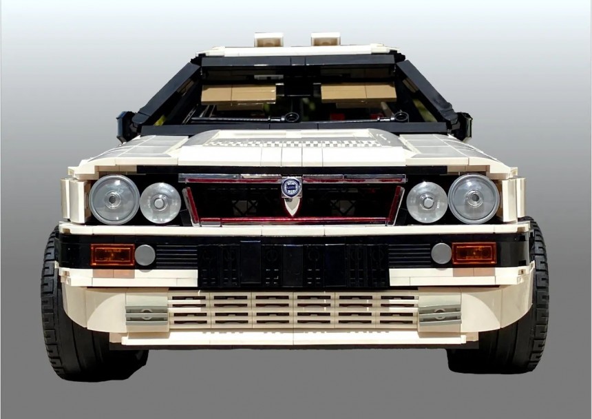 LEGO Ideas Lancia Delta HF Integrale 16V Rally Car