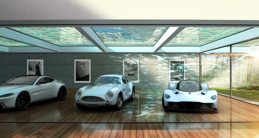 Auto museum by Aston Martin Automotive Galleries and Lairs service