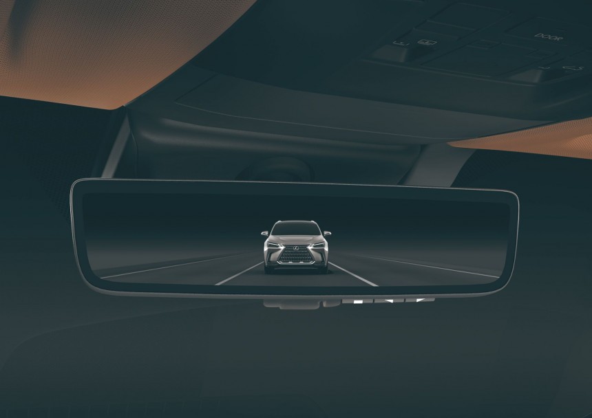 Lexus NX Digital Mirror