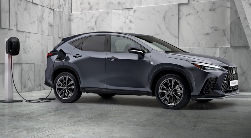 Lexus NX 450h\+ is the most expensive, starting from \$58,655