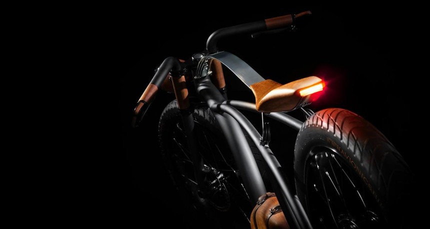 Limited\-edition Avionics VM electric bike, 52 copies of which will ever be made