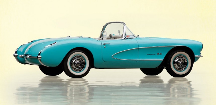 1957 Corvette \(C1\) With Fuel Injection