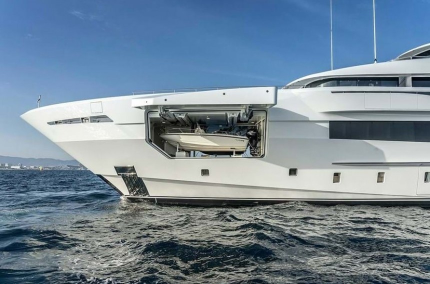 Lusine is a striking, fully custom superyacht, sold by the owner after less than year